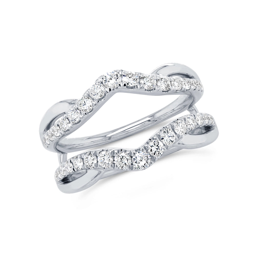 Wedding Bands Wedding Rings in White Gold containing Diamond 399386