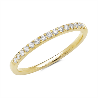 csv_image Wedding Bands Wedding Ring in Yellow Gold containing Diamond 399409