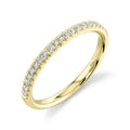 Wedding Bands Wedding Rings in Yellow Gold containing Diamond 399447