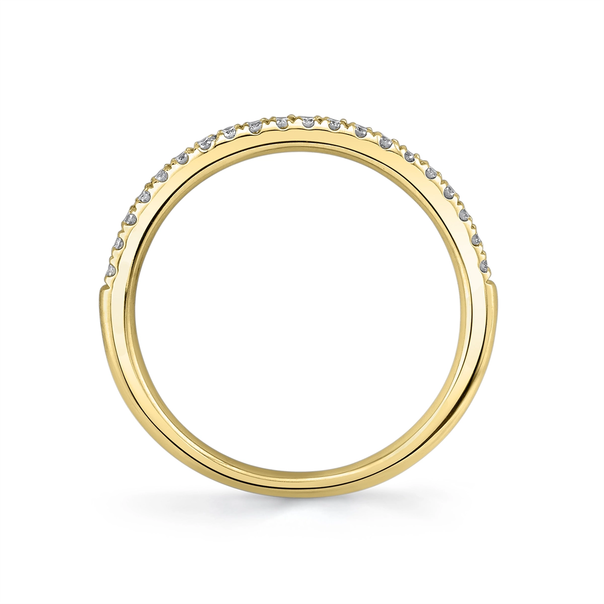 Wedding Bands Wedding Rings in Yellow Gold containing Diamond 399447