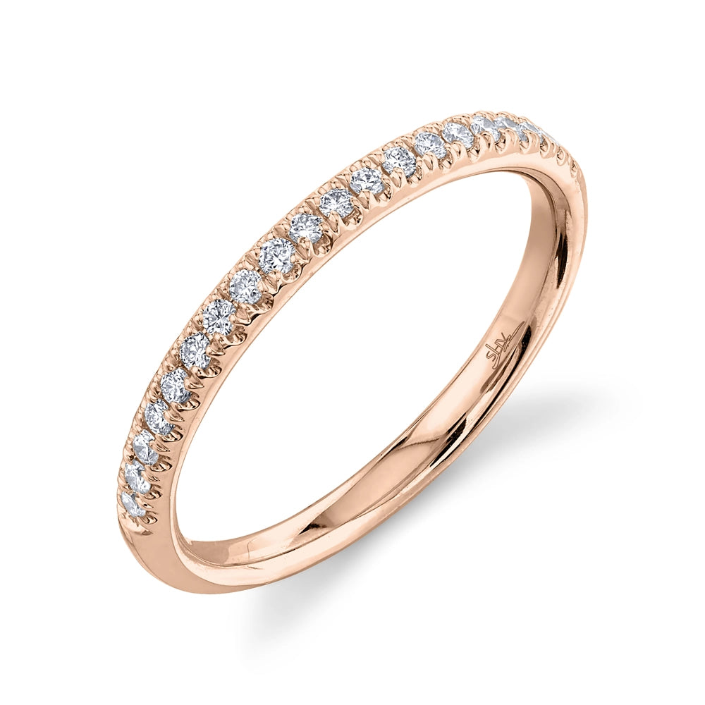 Wedding Bands Wedding Rings in Rose Gold containing Diamond 399448