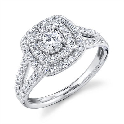 csv_image Engagement Collections Engagement Ring in White Gold containing Diamond 399470