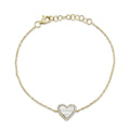 Bracelets Bracelets in Yellow Gold containing Mother of pearl, Multi-gemstone, Diamond 399487