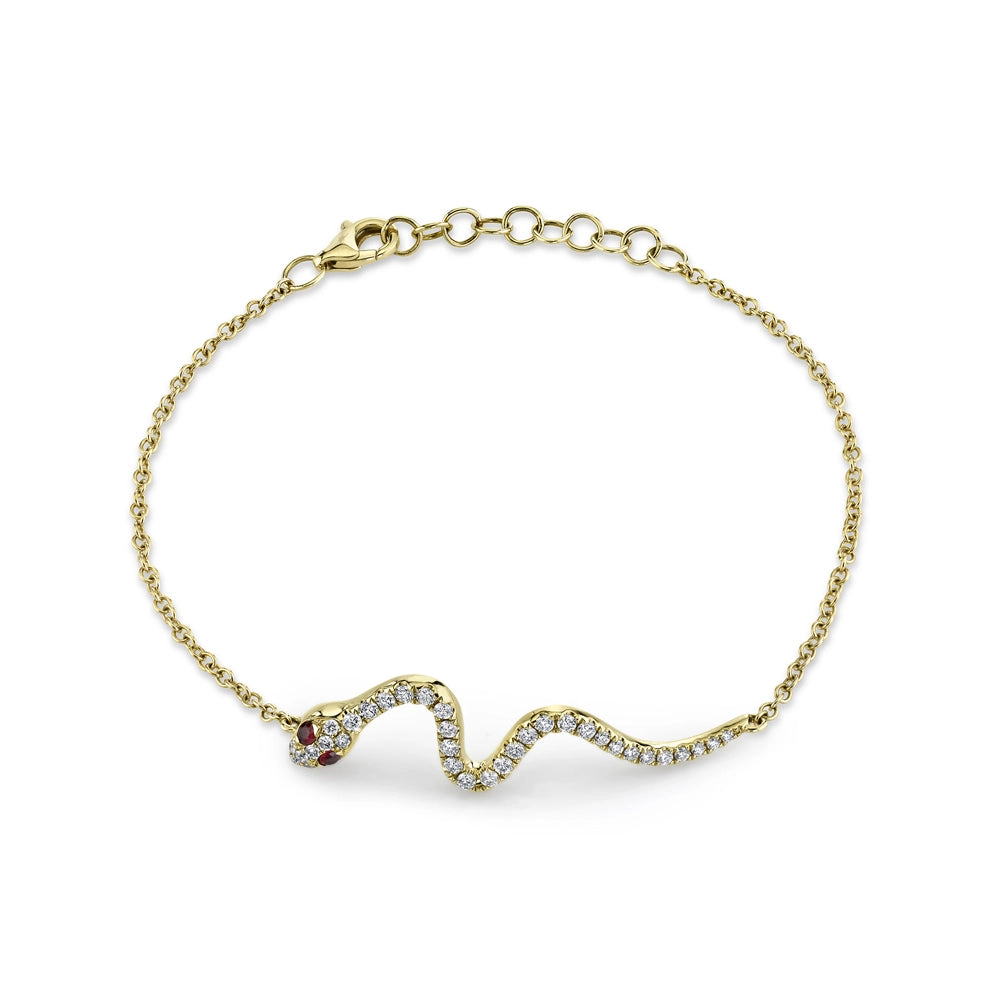 Bracelets Bracelets in Yellow Gold containing Multi-gemstone, Diamond, Ruby 399488