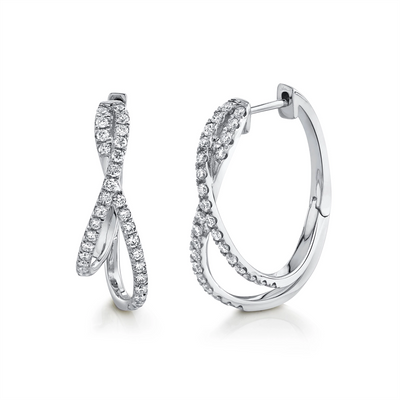 csv_image Earrings Earring in White Gold containing Diamond 399492