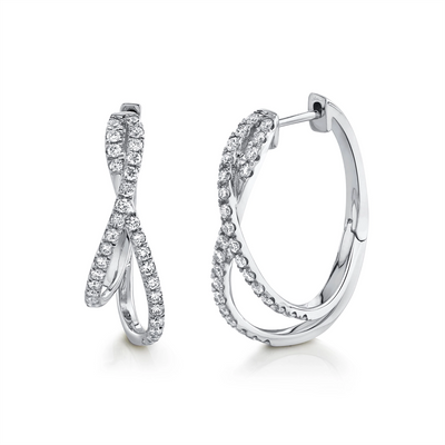Earrings Earrings in White Gold containing Diamond 399492