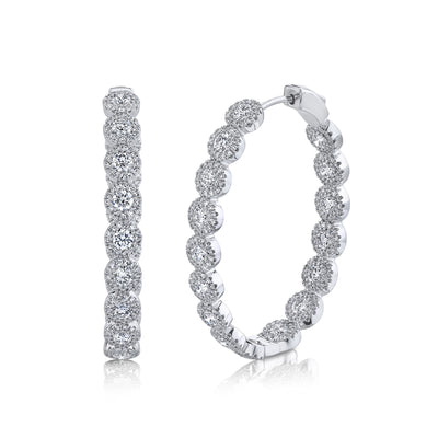Earrings Earrings in White Gold containing Diamond 399504