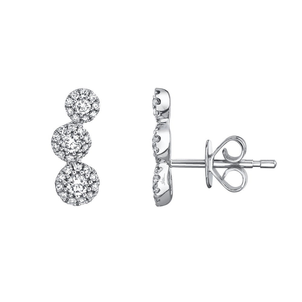 Earrings Earrings in White Gold containing Diamond 399525