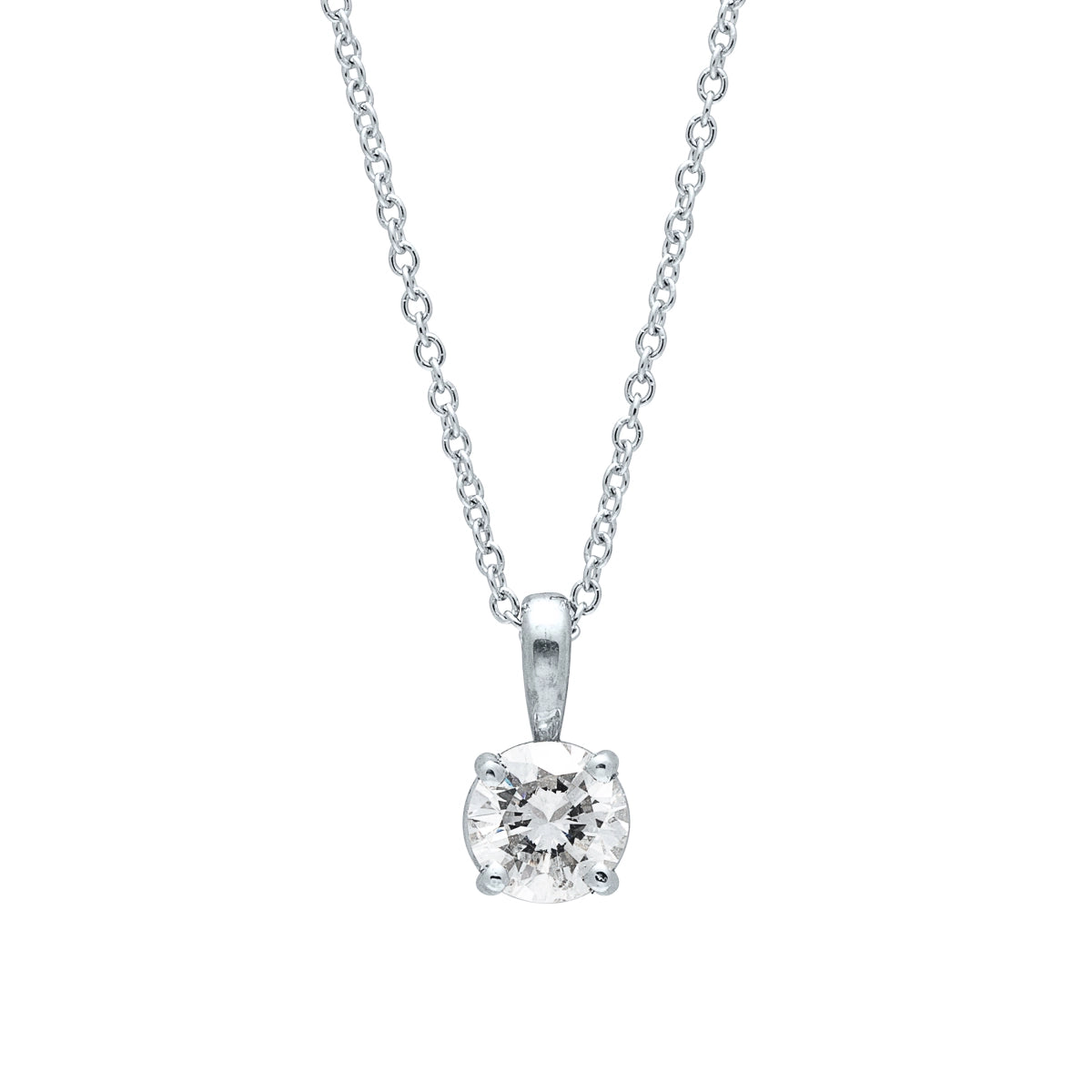 Necklaces Necklaces in White Gold containing Diamond 399665