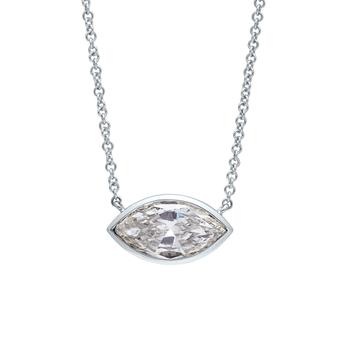 Necklaces Necklaces in White Gold containing Diamond 399690