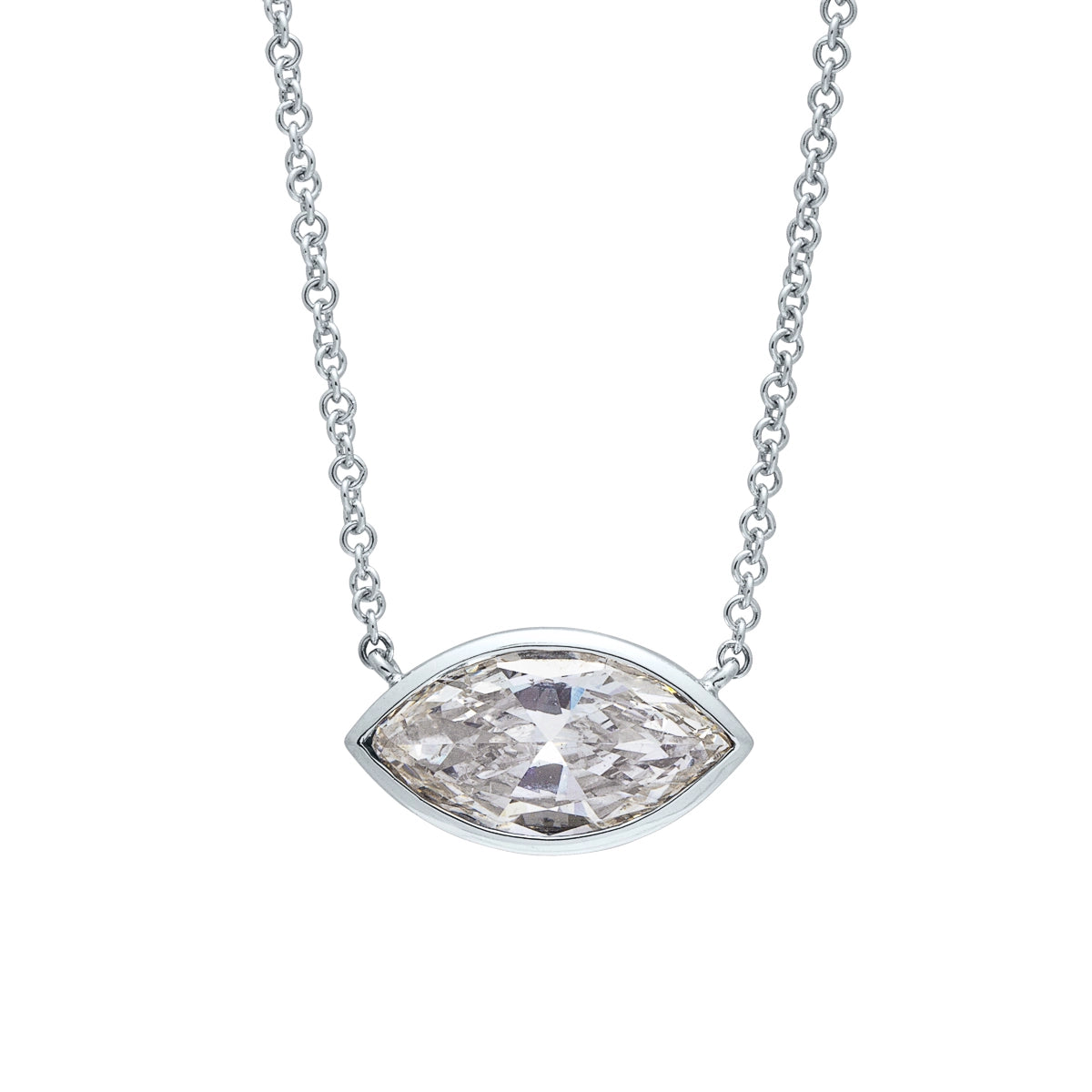 Necklaces Necklaces in White Gold containing Diamond 399690