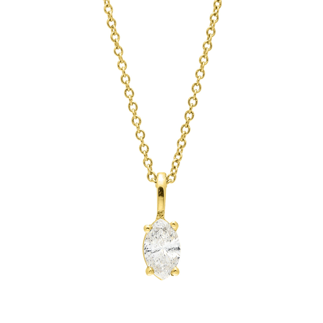 Necklaces Necklaces in Yellow Gold containing Diamond 399692