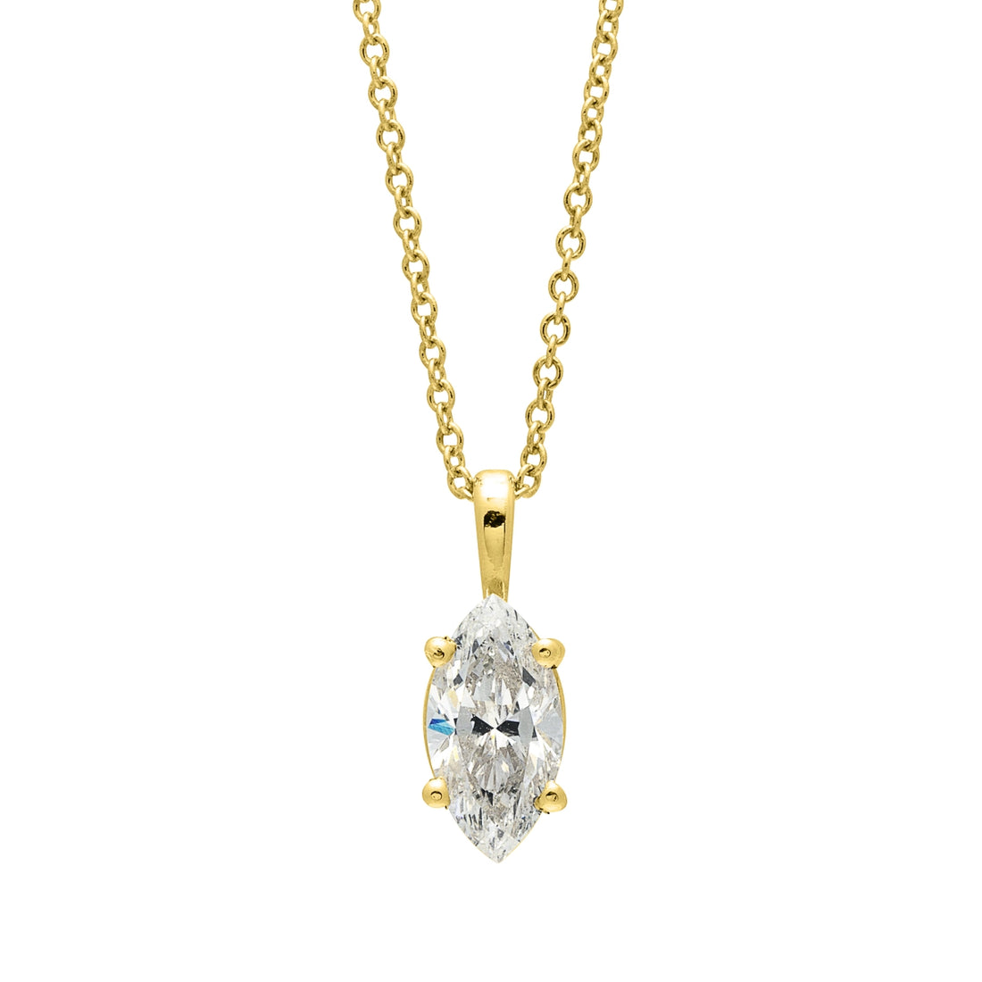 Necklaces Necklaces in Yellow Gold containing Diamond 399694