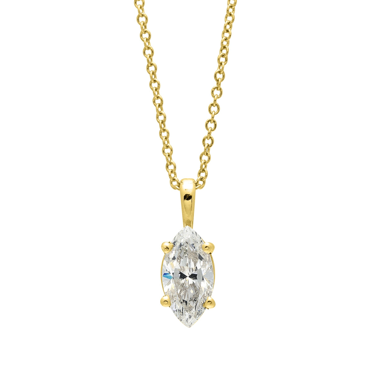 Necklaces Necklaces in Yellow Gold containing Diamond 399694