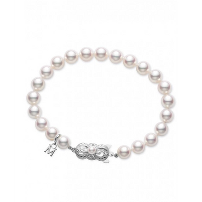 csv_image Mikimoto Bracelet in White Gold containing Pearl UD65107W