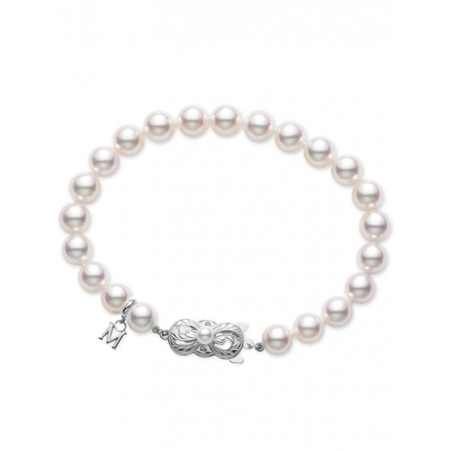 Mikimoto Bracelets in White Gold containing Pearl UD65107W