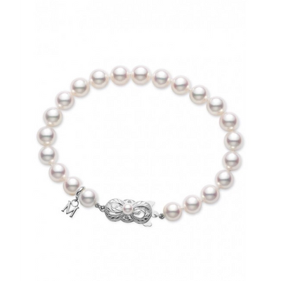 Mikimoto Bracelets in White Gold containing Pearl UD65107W