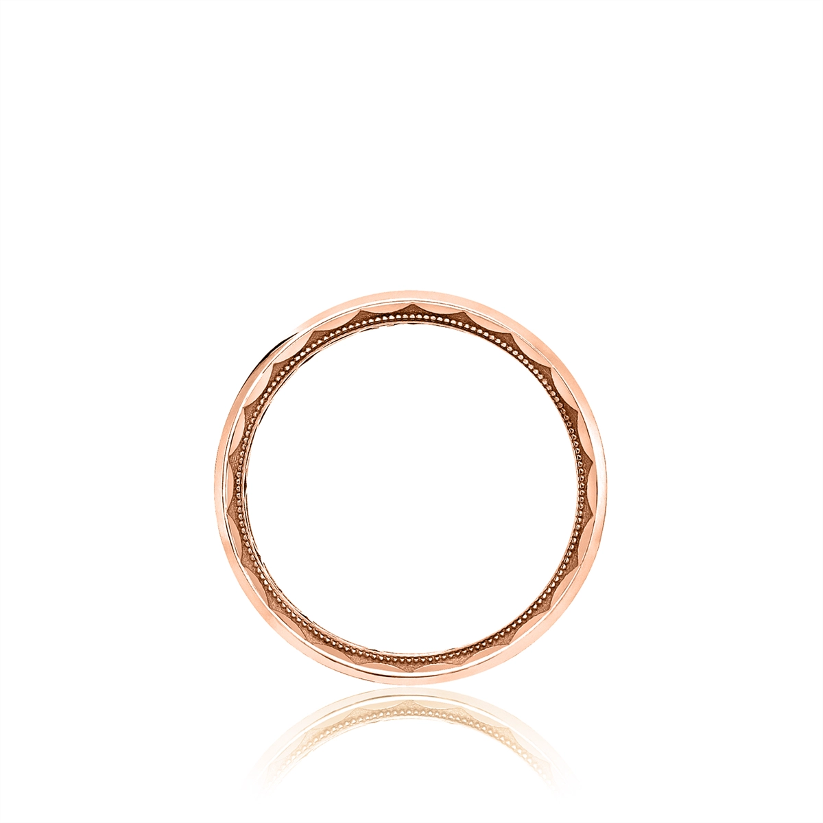 Tacori Wedding Rings in Rose Gold 107-5RS