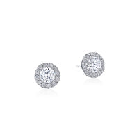 Tacori Earrings in White Gold containing Diamond FE 809 RD 6 FW