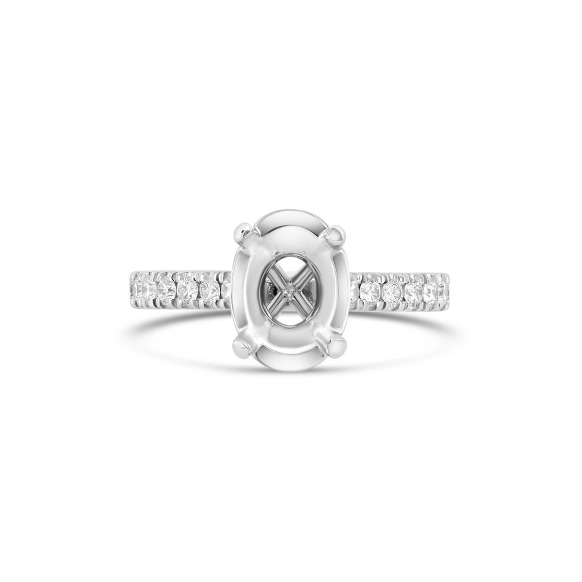 Engagement Collections Engagement Rings in White Gold containing Diamond 400744