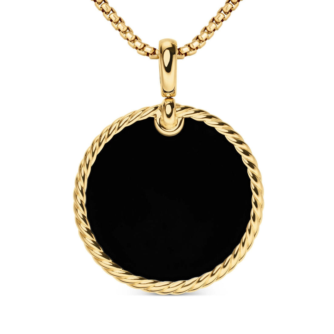 David Yurman Pendants in Yellow Gold containing Mother of pearl, Black onyx, Other, Multi-gemstone D1690388BXM