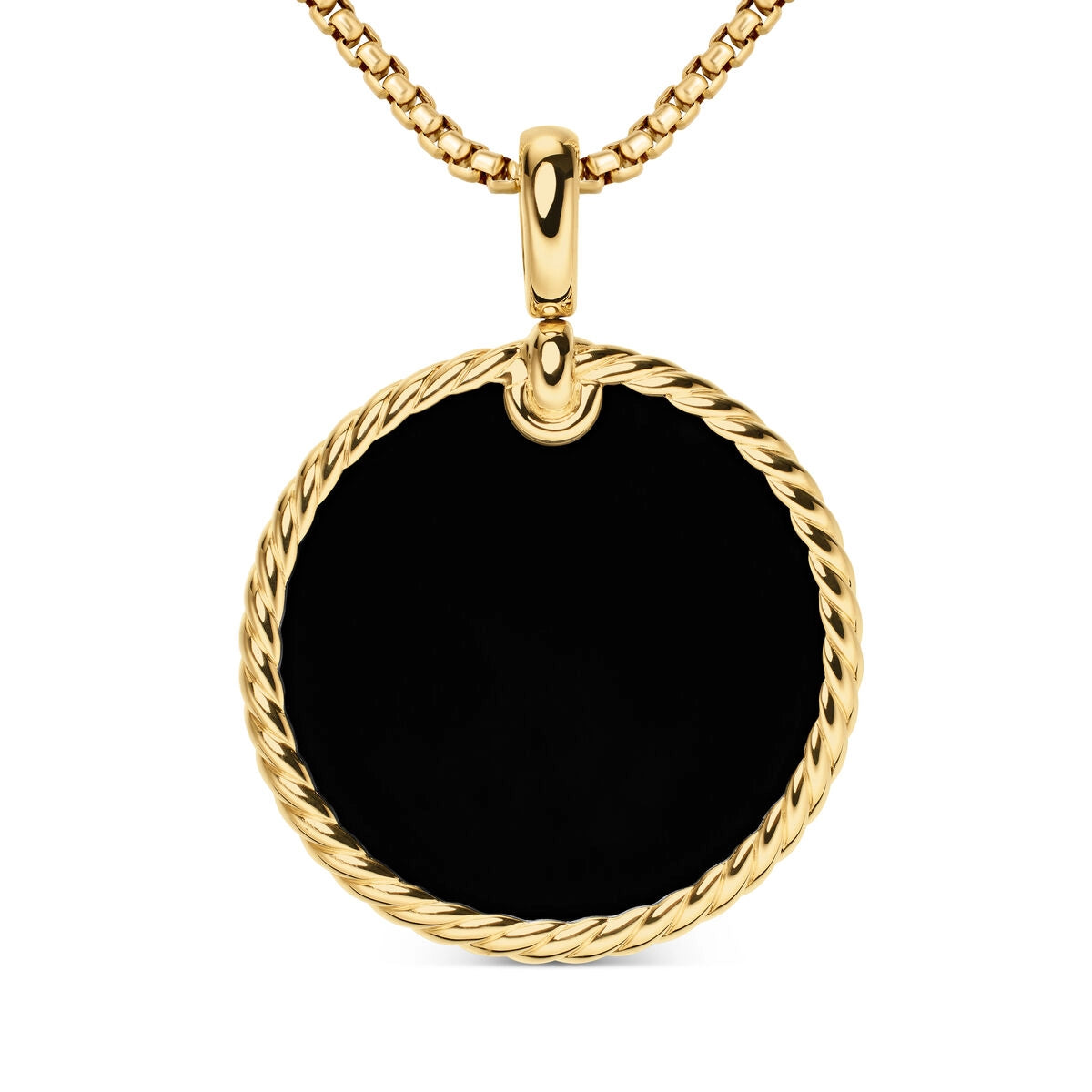 David Yurman Pendants in Yellow Gold containing Mother of pearl, Black onyx, Other, Multi-gemstone D1690388BXM