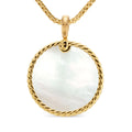 David Yurman Pendants in Yellow Gold containing Mother of pearl, Black onyx, Other, Multi-gemstone D1690388BXM