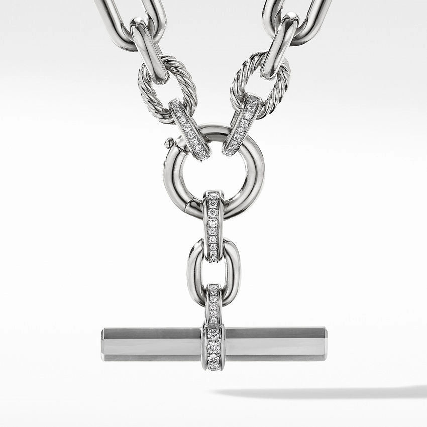 David Yurman Necklaces in Silver containing Diamond N16699DSSADI18