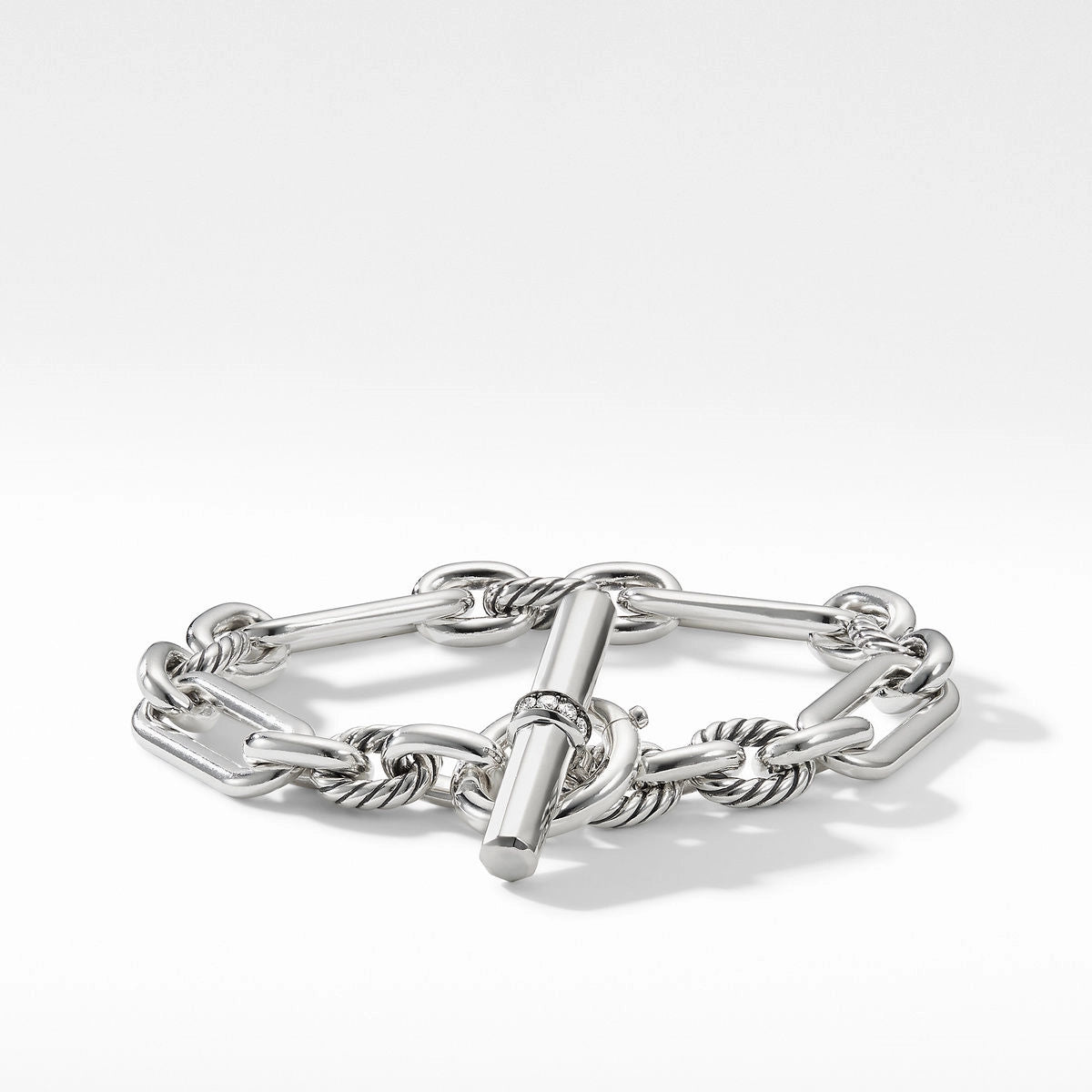 David Yurman Bracelets in Silver containing Diamond B16699DSSADIM