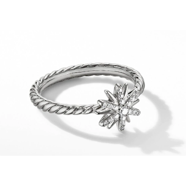 David Yurman Rings in Silver containing Diamond R16399DSSADI7
