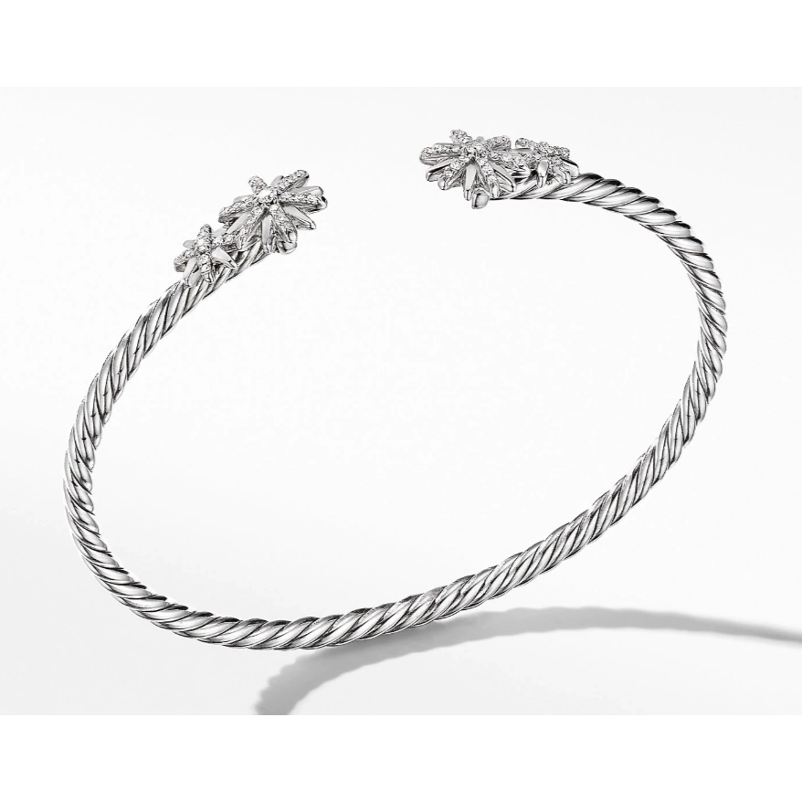David Yurman Bracelets in Silver containing Diamond B16523DSSADIM