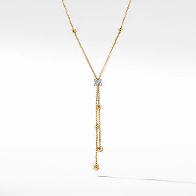 David Yurman Necklaces in Yellow Gold containing Diamond N16504D88ADI