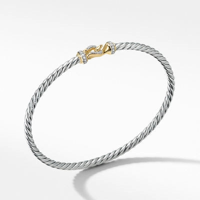 David Yurman Bracelets in Mixed Metals containing Diamond B16841DS8ADIM