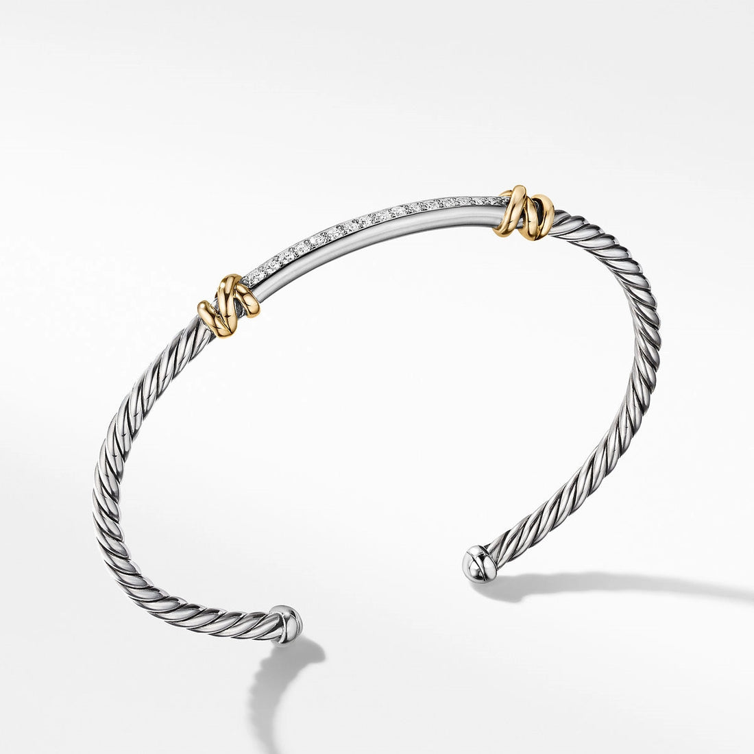 David Yurman Bracelets in Mixed Metals containing Diamond B16569DS8ADIM