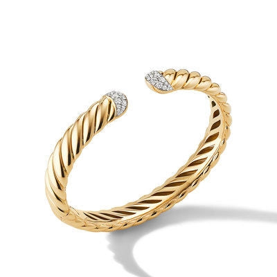 David Yurman Bracelets in Yellow Gold containing Diamond B16440D88ADIM