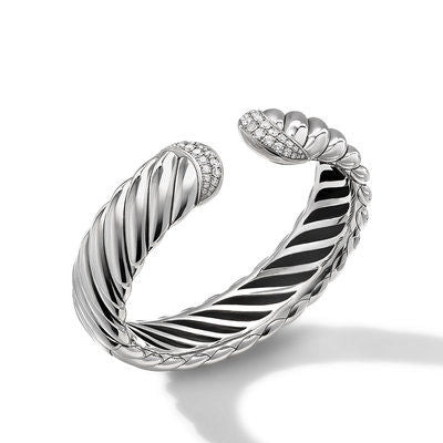 David Yurman Bracelets in Silver containing Diamond B16441DSSADIM