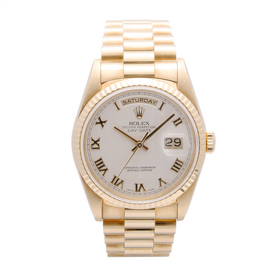 Preowned Rolex watch in Yellow Gold 18238852B83858