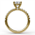 Fana Engagement Rings in Yellow Gold containing Diamond S3846/YG
