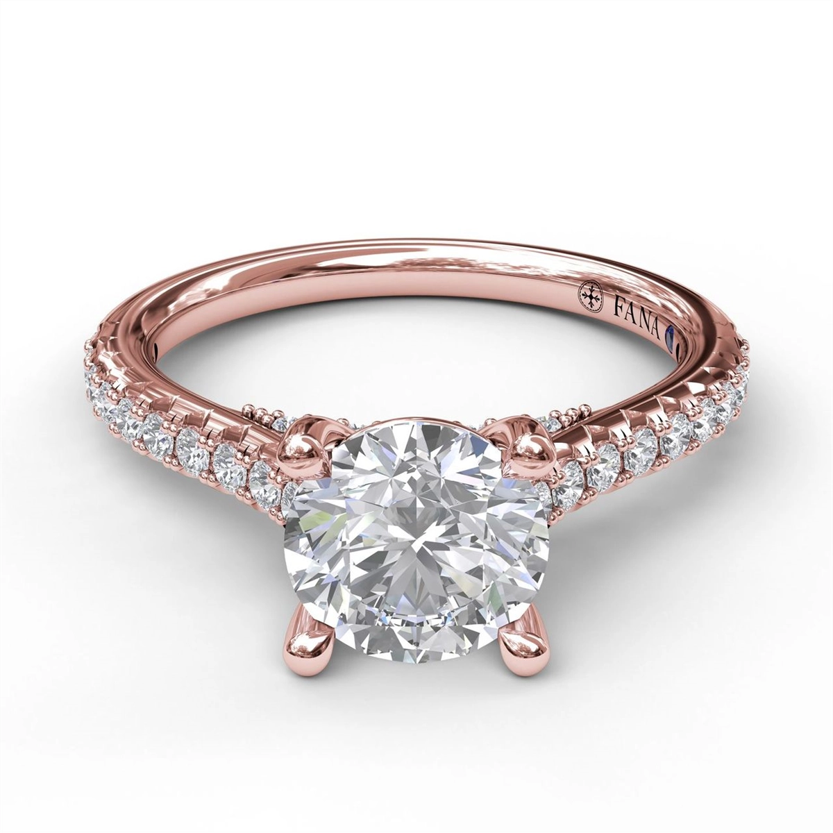 Fana Engagement Rings in Rose Gold containing Diamond S3879/RG