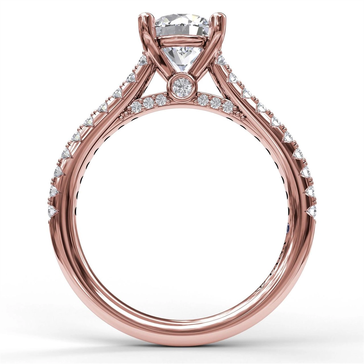 Fana Engagement Rings in Rose Gold containing Diamond S3879/RG
