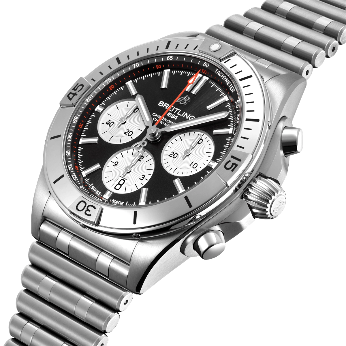 Breitling watch in Alternative Metals AB0134101B1A1