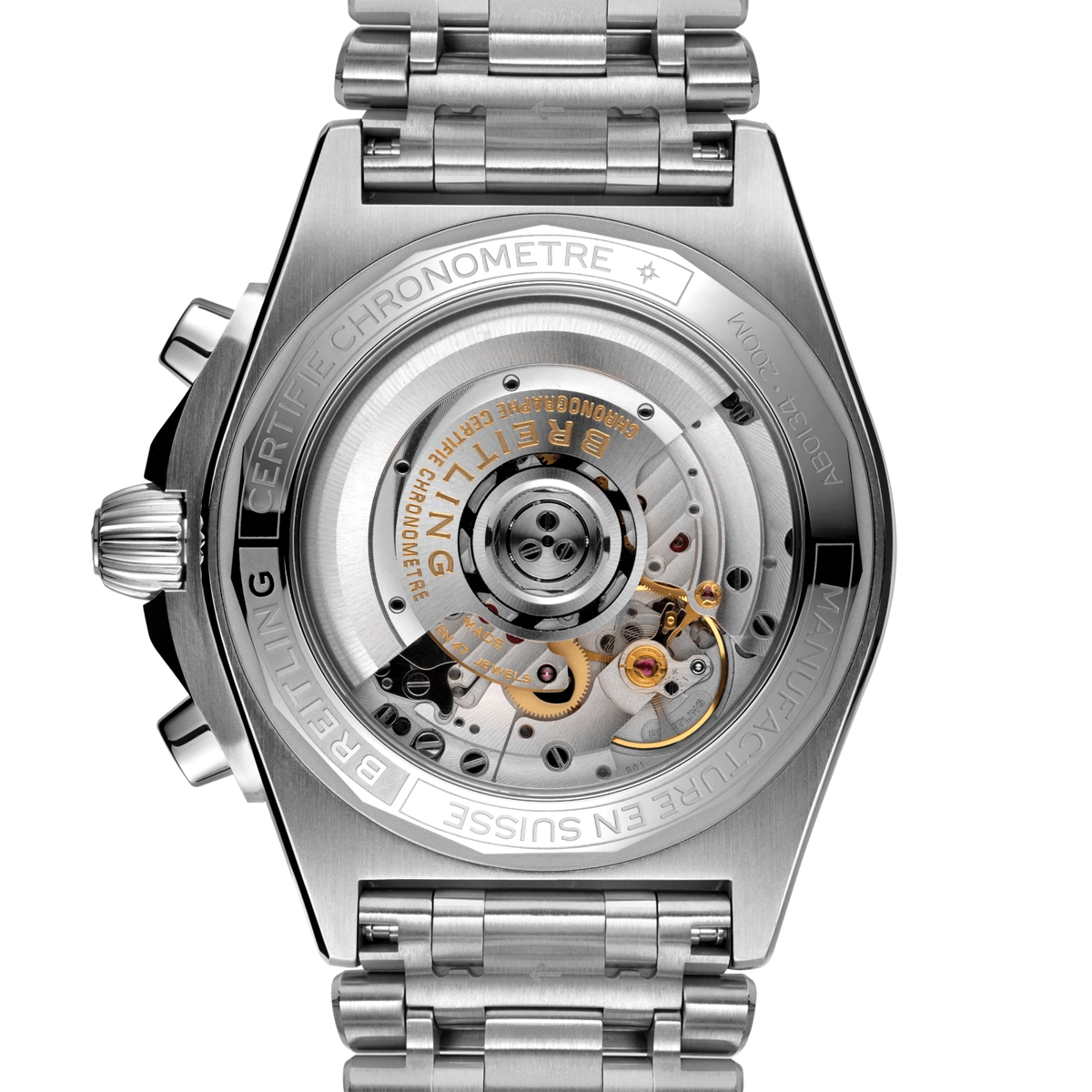 Breitling watch in Alternative Metals AB0134101B1A1