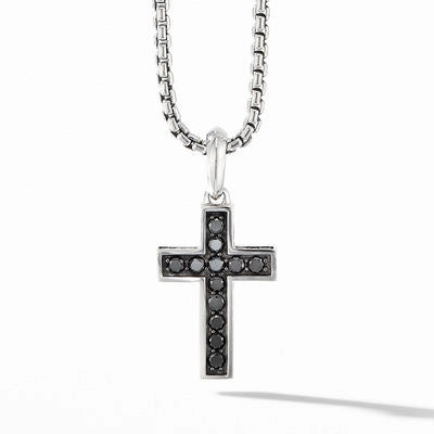 David Yurman Pendants in Silver containing Black diamond D25449MSSABD