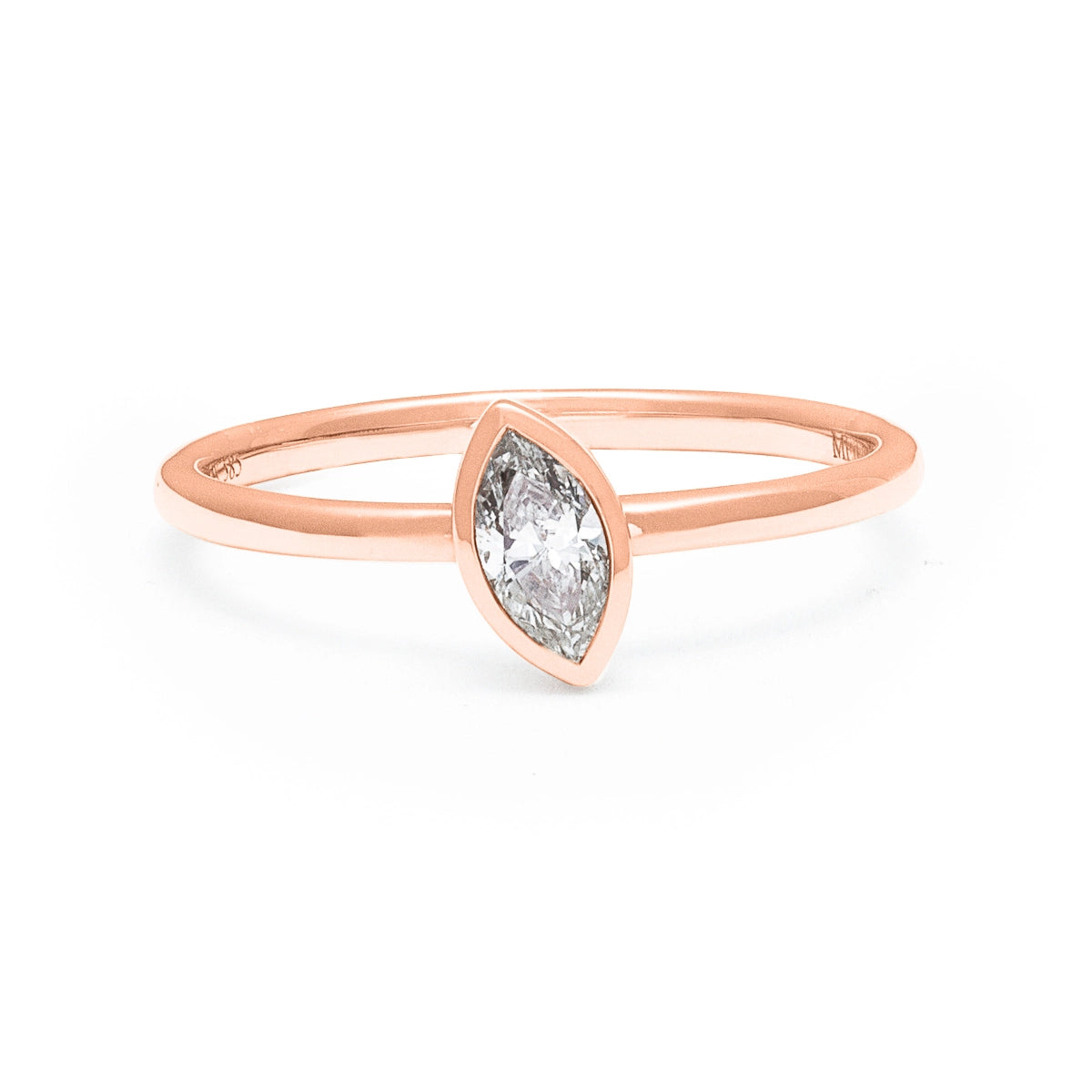 Engagement Collections Engagement Rings in Rose Gold containing Diamond 401430
