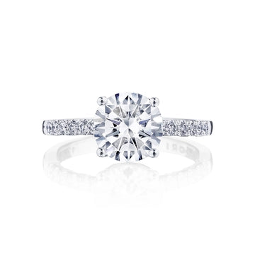 Tacori Engagement Rings in White Gold containing Diamond P104 2 RD 8 FW