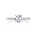 Tacori Engagement Rings in White Gold containing Diamond P104 RD 6.5 FW