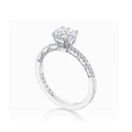Tacori Engagement Rings in White Gold containing Diamond P104 RD 6.5 FW