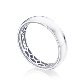 Tacori Wedding Rings in White Gold containing Diamond P600-5.5FW-10.5
