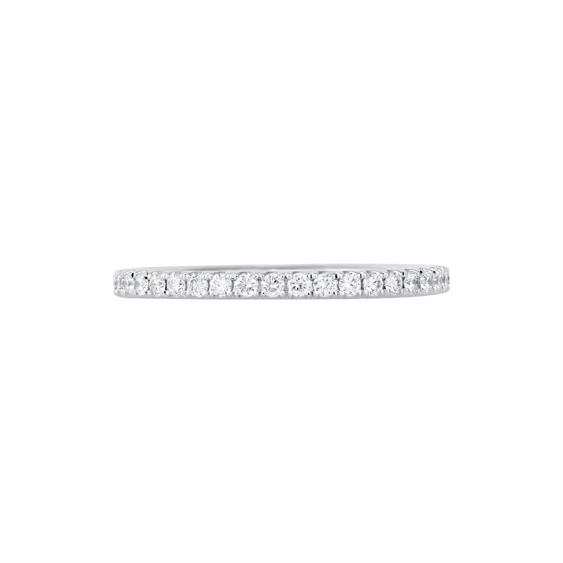 Wedding Bands Wedding Rings in White Gold containing Diamond BT2377-A7.5