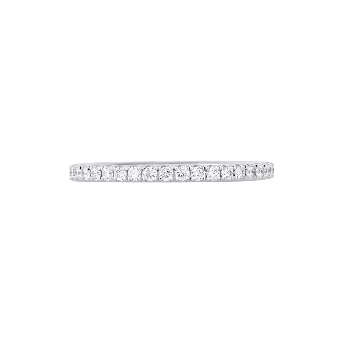 Wedding Bands Wedding Rings in White Gold containing Diamond BT2377-A7.5